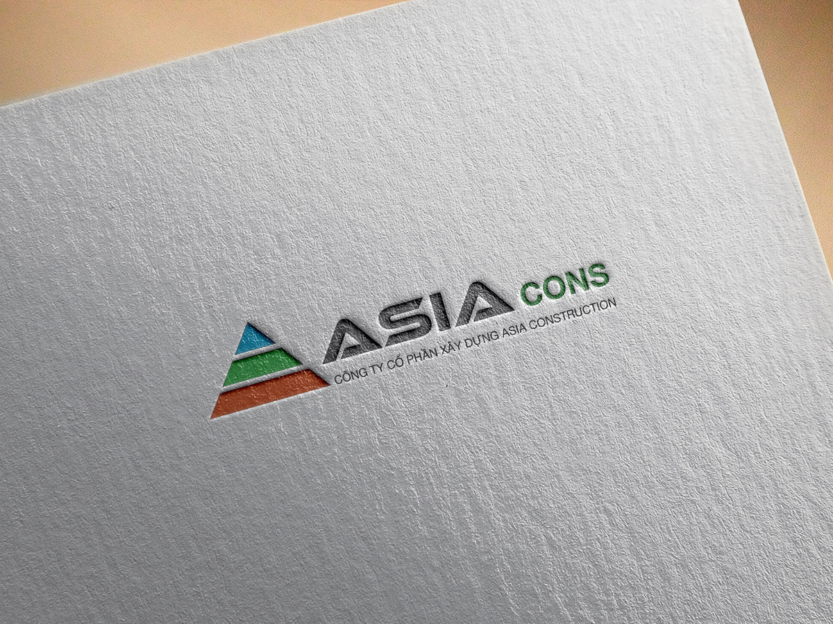 Thiết kế logo Asia Cons tại TP HCM