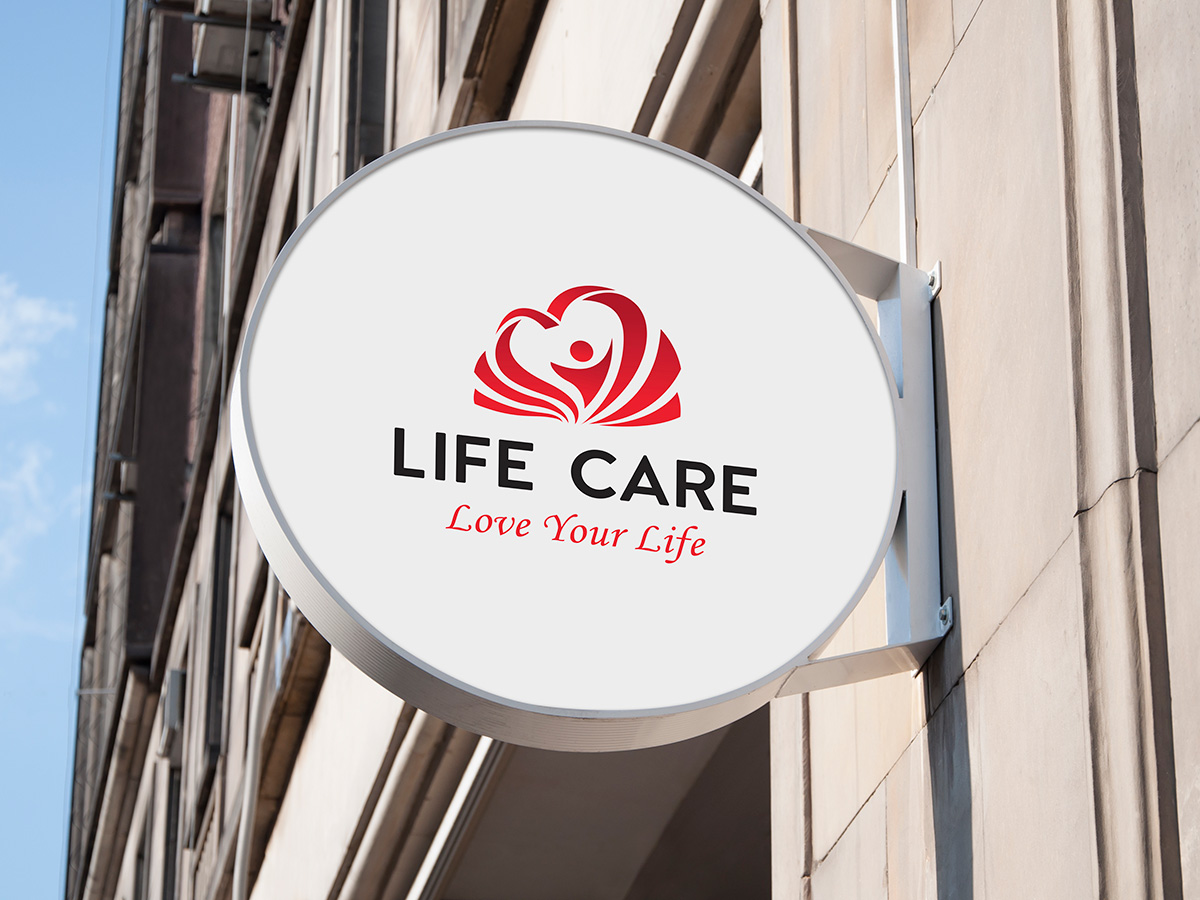 Thiết kế logo và bộ nhận diện cho thương hiệu Life care tại TP HCM