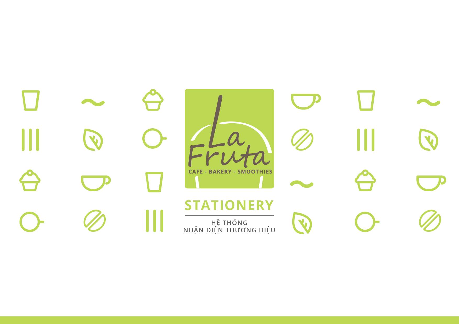 Dự án thiết kế nhận diện thương hiệu chuỗi cửa hàng café – nước trái cây tại TP HCM