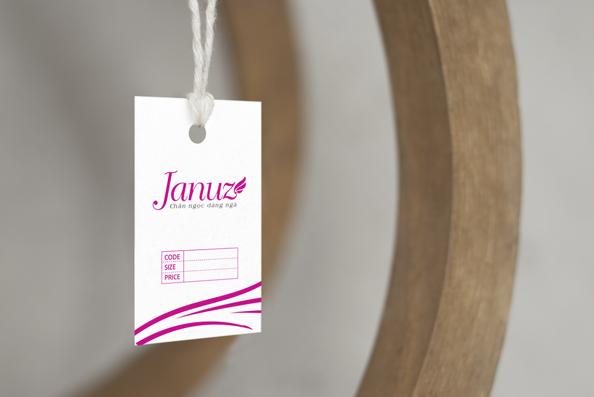 Thiết kế logo và nhận diện thương hiệu thời trang nữ JANUZ tại Cần Thơ