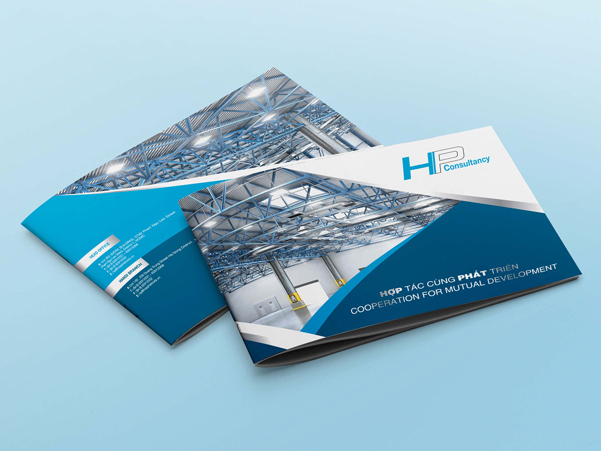 Thiết kế profile công ty tư vấn thiết kế, xây dựng Hợp Phát tại TP HCM