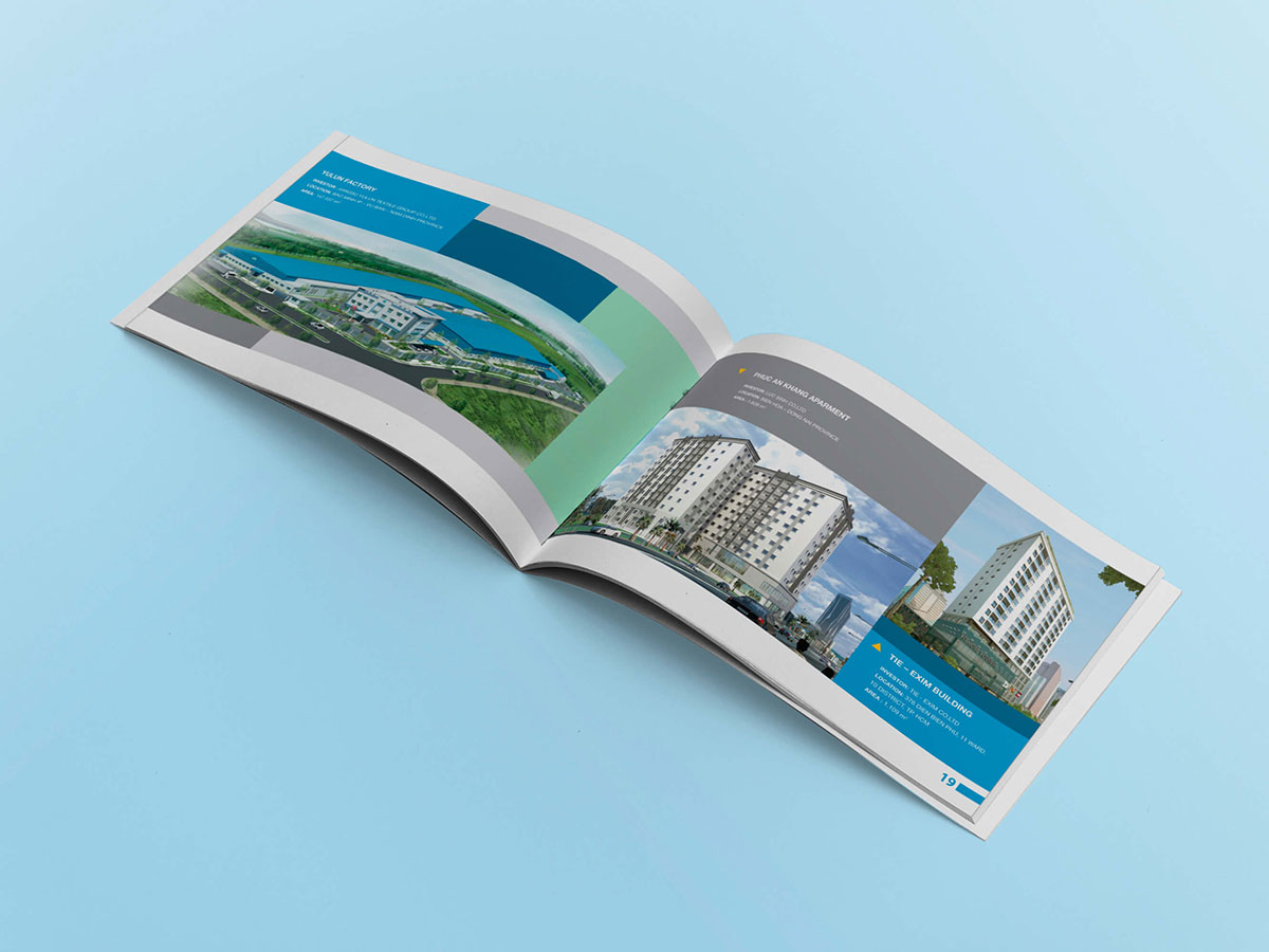 Thiết kế profile công ty tư vấn thiết kế, xây dựng Hợp Phát tại TP HCM