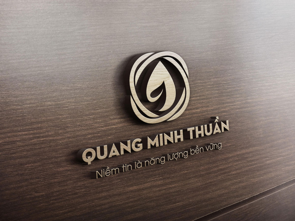 Thiết kế logo và nhận diện công ty Quang Minh Thuần tại Bình Thuận