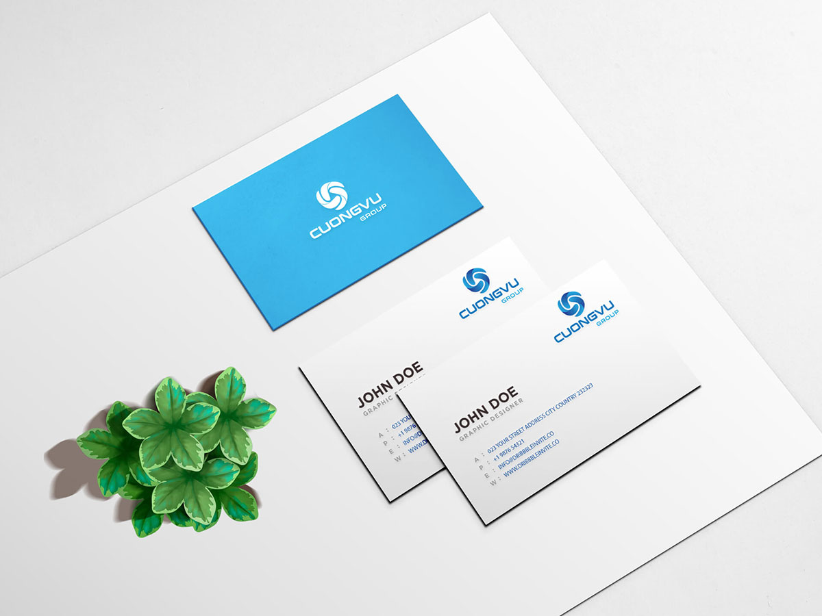 Thiết kế logo công ty Cường Vũ