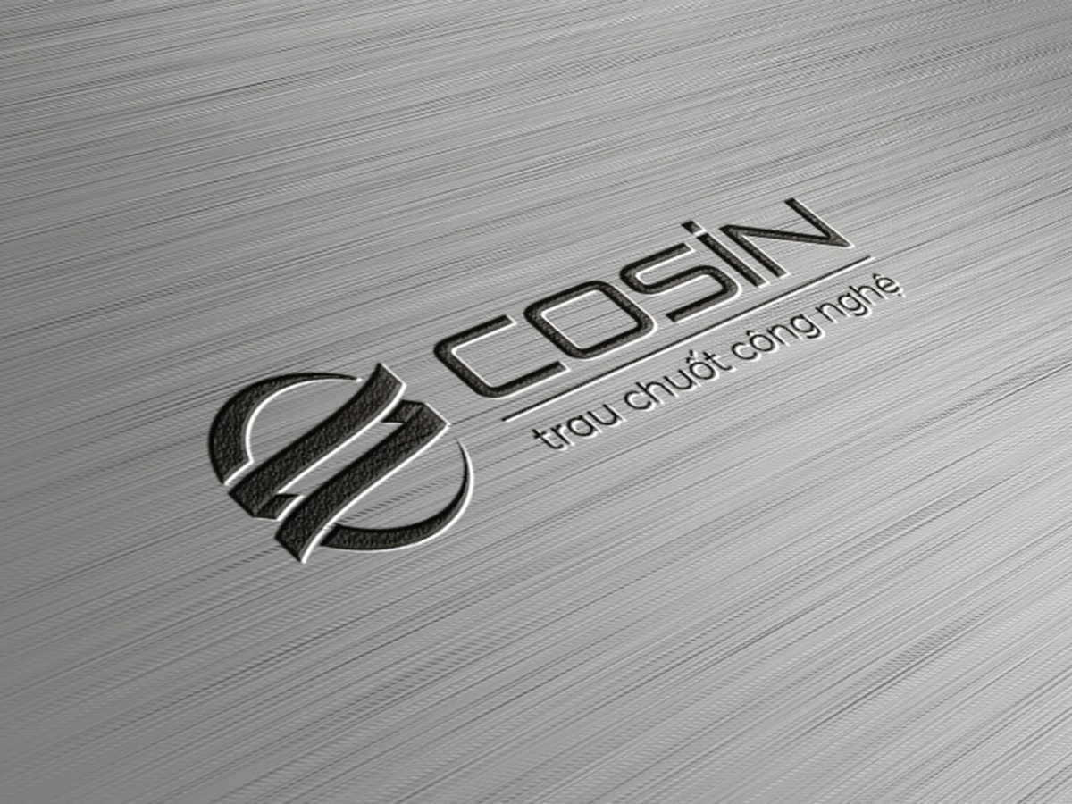 Thiết kế logo nhận diện thương hiệu công nghệ Cosin tại TP HCM