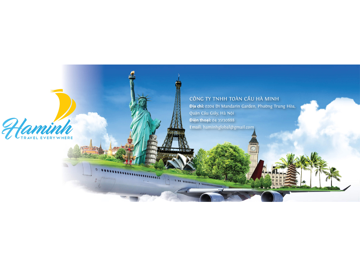 Thiết kế logo và bộ nhận diện thương hiệu Ha Minh Travel tại Hà Nội