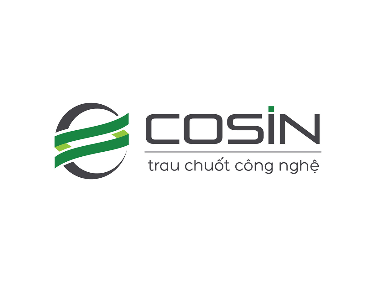 Thiết kế logo nhận diện thương hiệu công nghệ Cosin tại TP HCM