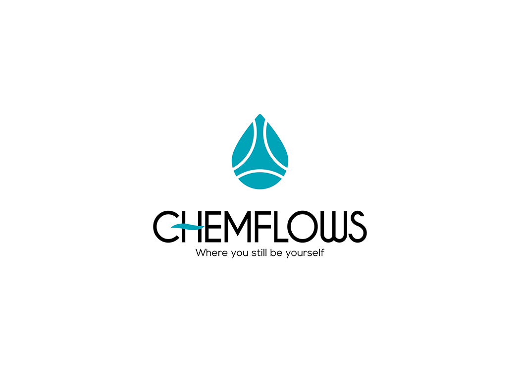 Thiết kế logo và nhận diện thương hiệu công ty hoá chất CHEMFLOWS tại Hà Nội, TP HCM