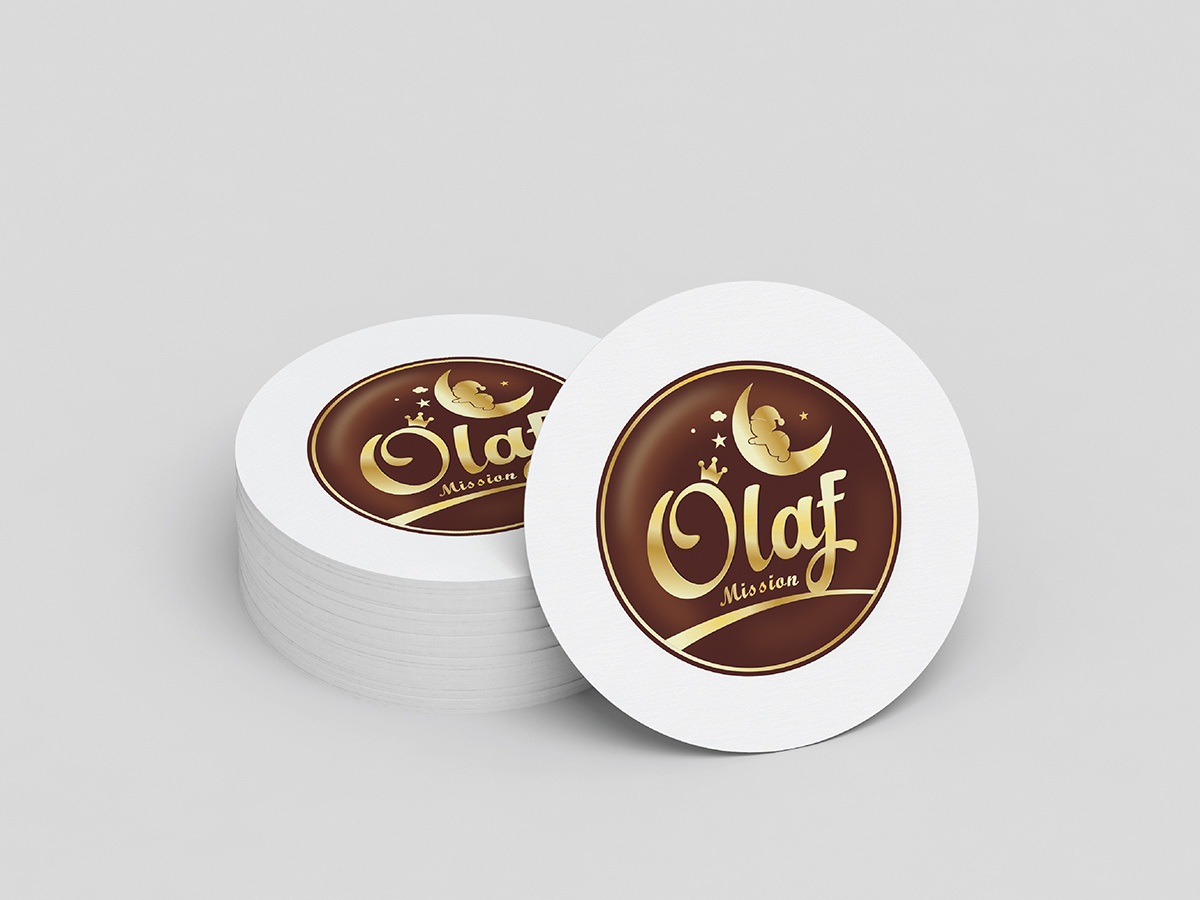 Đặt tên thương hiệu và thiết kế logo kem tràng tiền OLAF tại Hà Nội