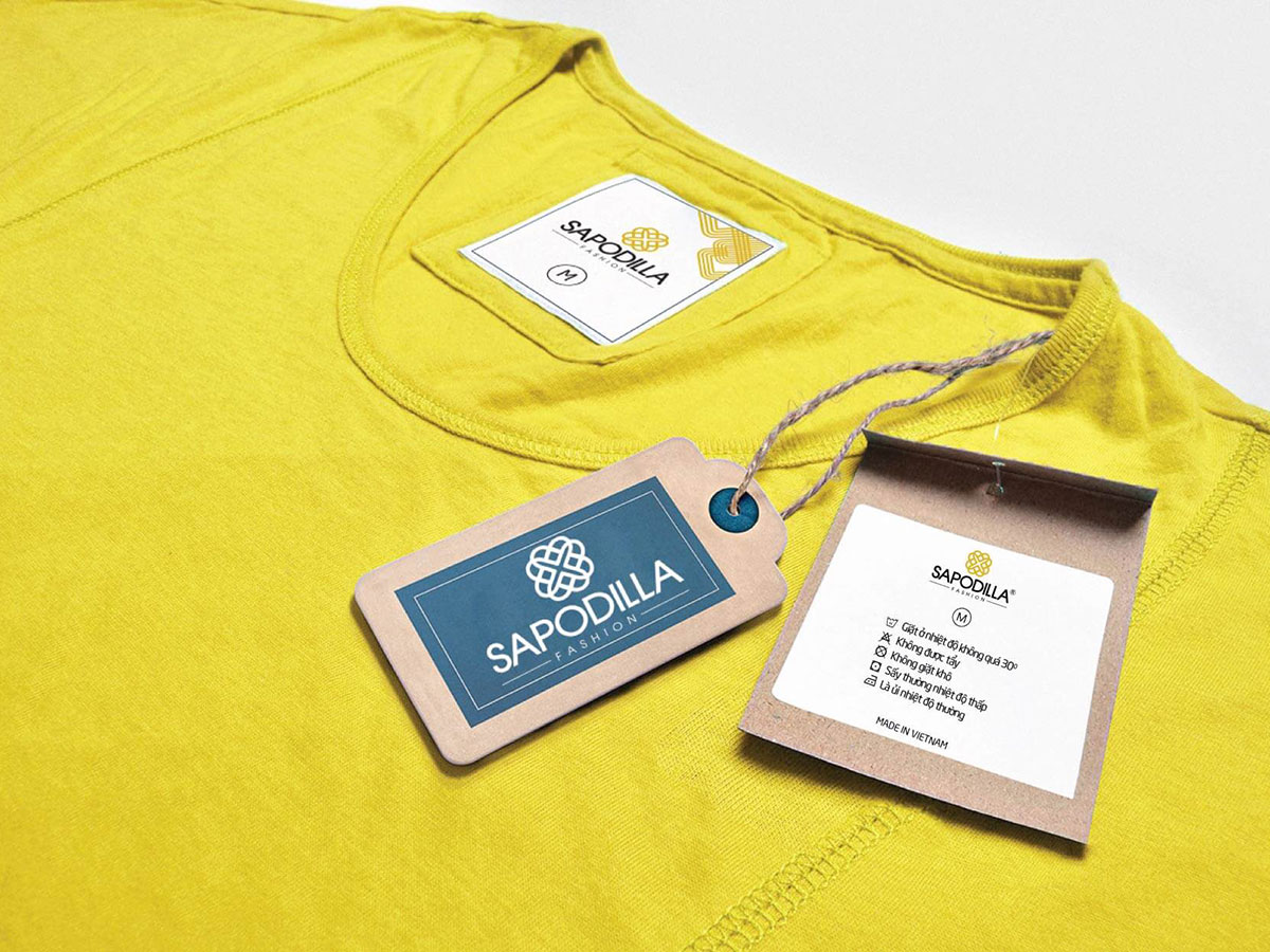 Thiết kế nhận diện thương hiệu thời trang Sapodilla tại Hà Nội