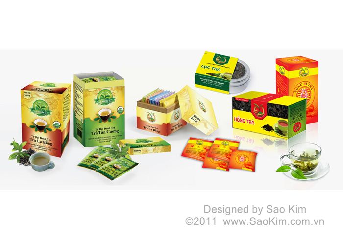 Thiết kế thương hiệu cho sản phẩm Chè Thái Nguyên tại Thái Nguyên