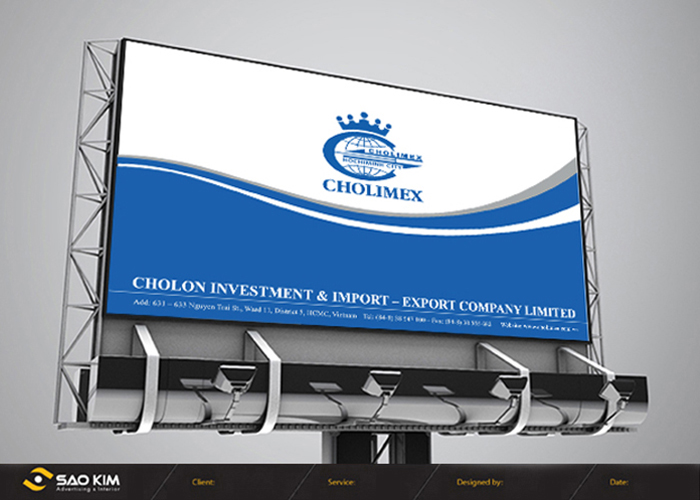 Thiết kế logo và quy chuẩn bộ nhận diện thương hiệu CHOLIMEX tại TP HCM