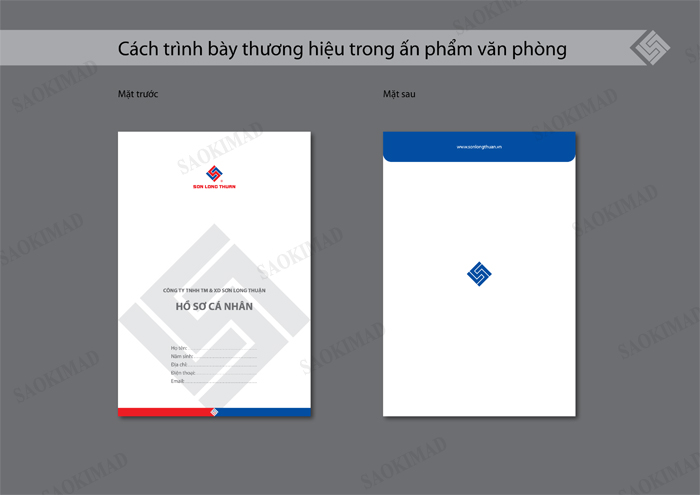 Thiết kế nhận diện thương hiệu cho Sơn Long Thuận tại TP HCM