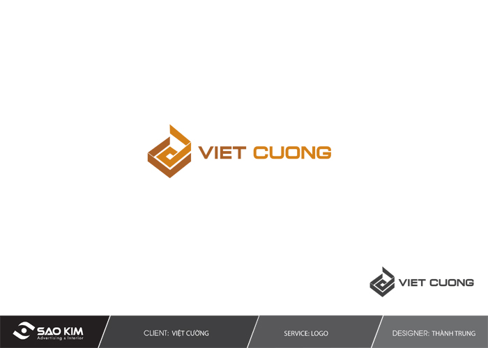 Thiết kế thương hiệu xây dựng Việt Cường tại Thái Nguyên