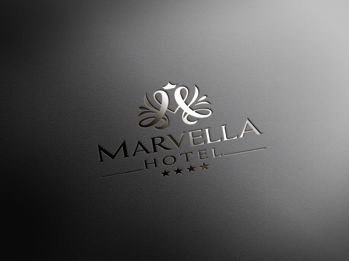 Thiết kế logo khách sạn 4 sao  Marvella tại Hà Nội