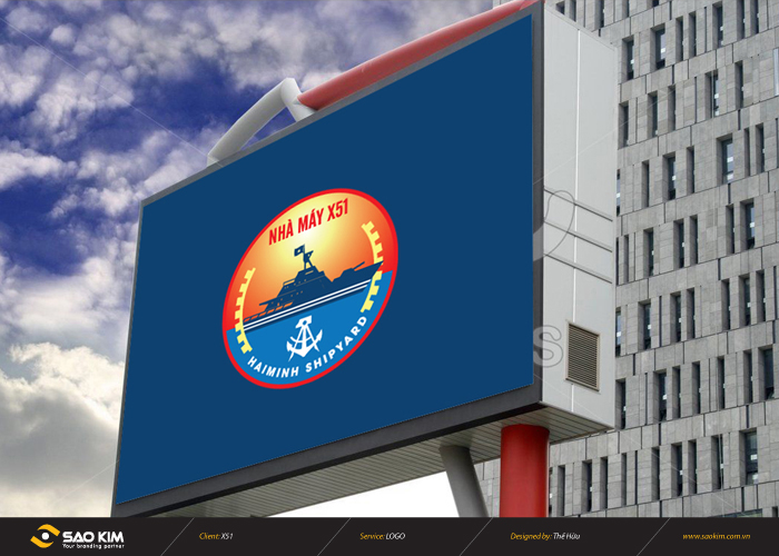 Thiết kế logo Công ty Đóng và sửa tàu Hải Minh tại TP HCM