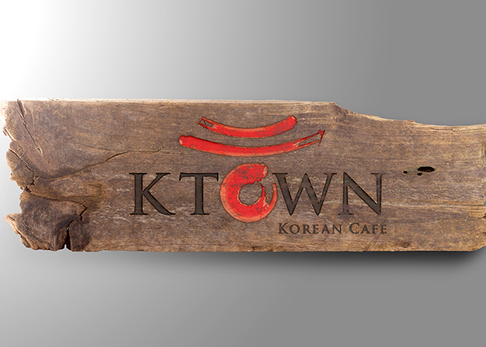 Thiết kế thương hiệu cho nhà hàng cafe KTown tại Hà Nội