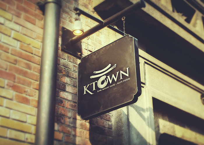 Thiết kế thương hiệu cho nhà hàng cafe KTown tại Hà Nội
