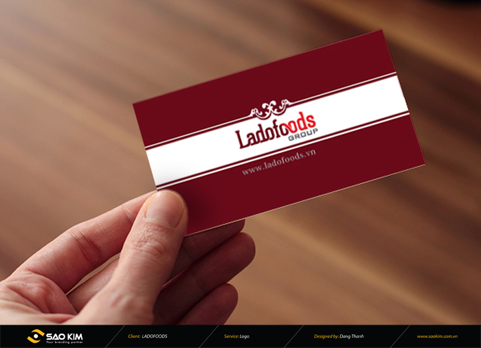 Thiết kế logo nhận diện thương hiệu Ladofoods tại Lâm Đồng