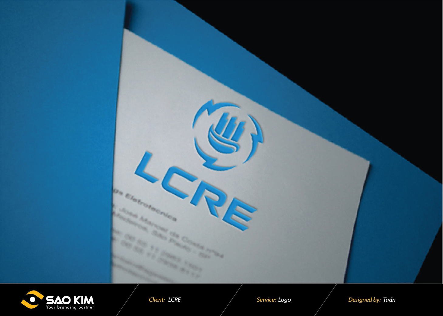Thiết kế logo LCRE tại Lào Cai