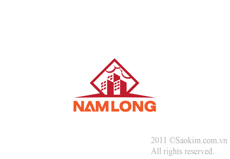 Thiết kế thương hiệu cho công ty xây dựng Nam Long tại Bà Rịa Vũng Tàu