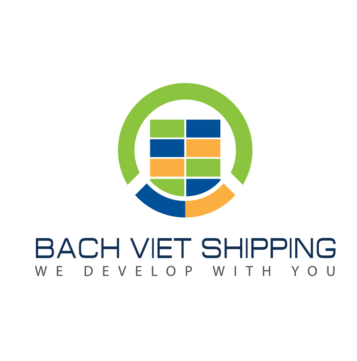 Thiết kế logo và nhận diện thương hiệu Bach Viet Shipping tại Hà Nội, Hải Phòng, TP HCM