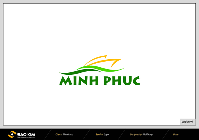 Thiết kế logo, nhận diện thương hiệu du lịch Minh Phúc tại Hà Nội