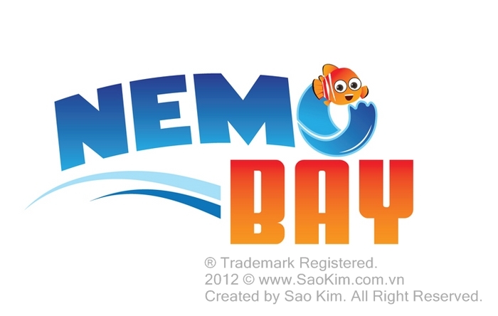 Sáng tạo tên thương hiệu và thiết kế nhận diện quầy hàng hải sản NEMO BAY tại Hà Nội, TP HCM