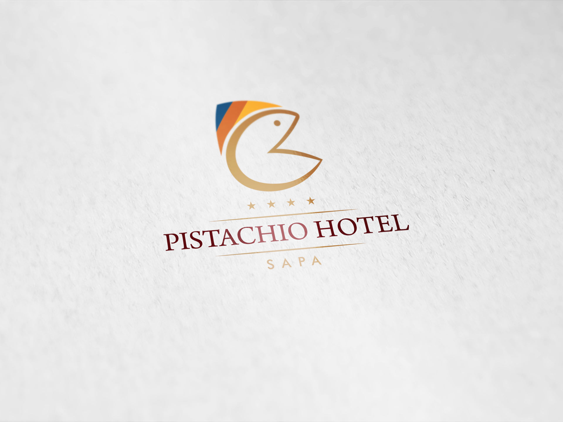 Thiết kế logo khách sạn Pistachio tại Hà Nội
