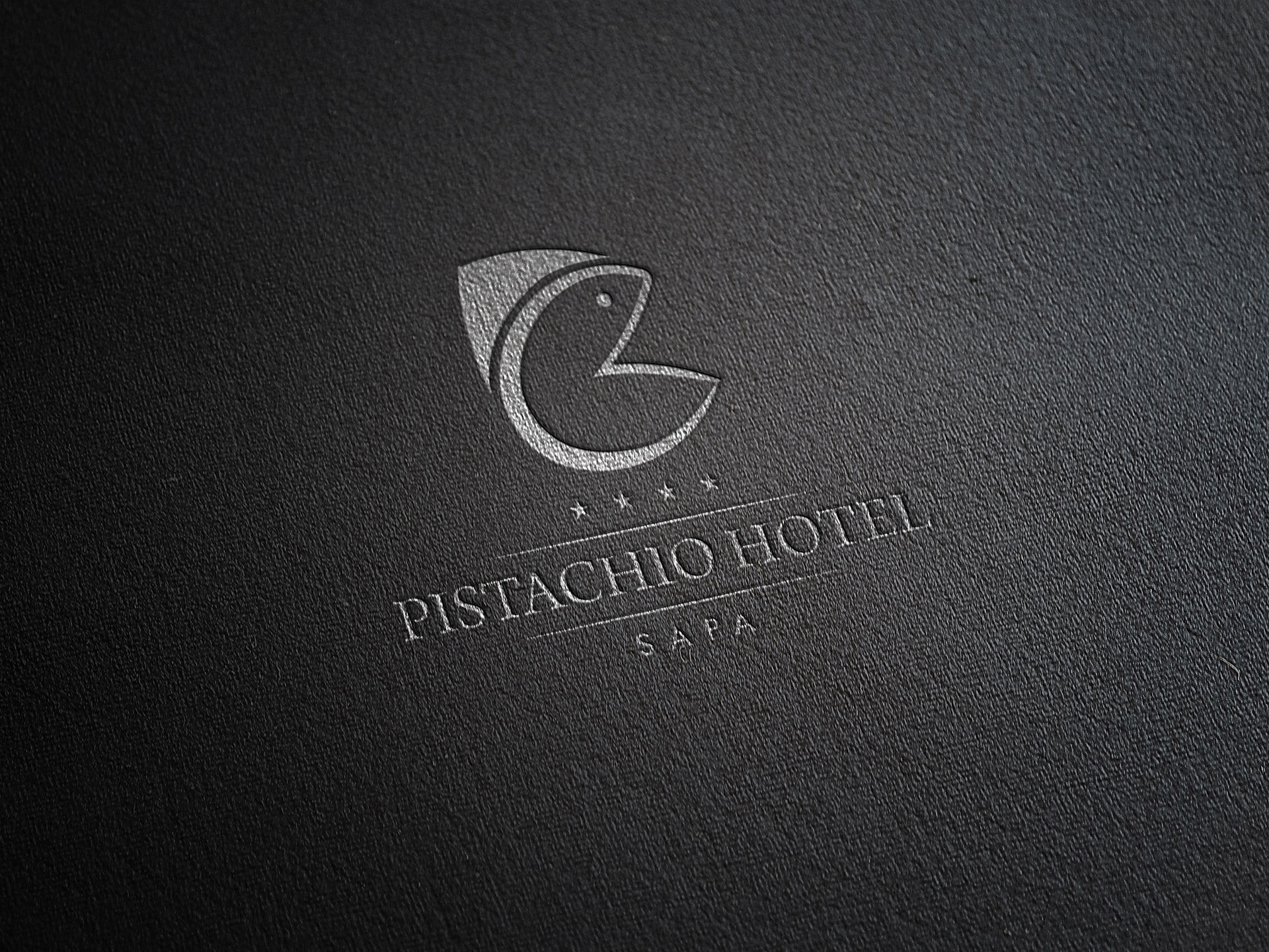 Thiết kế logo khách sạn Pistachio tại Hà Nội