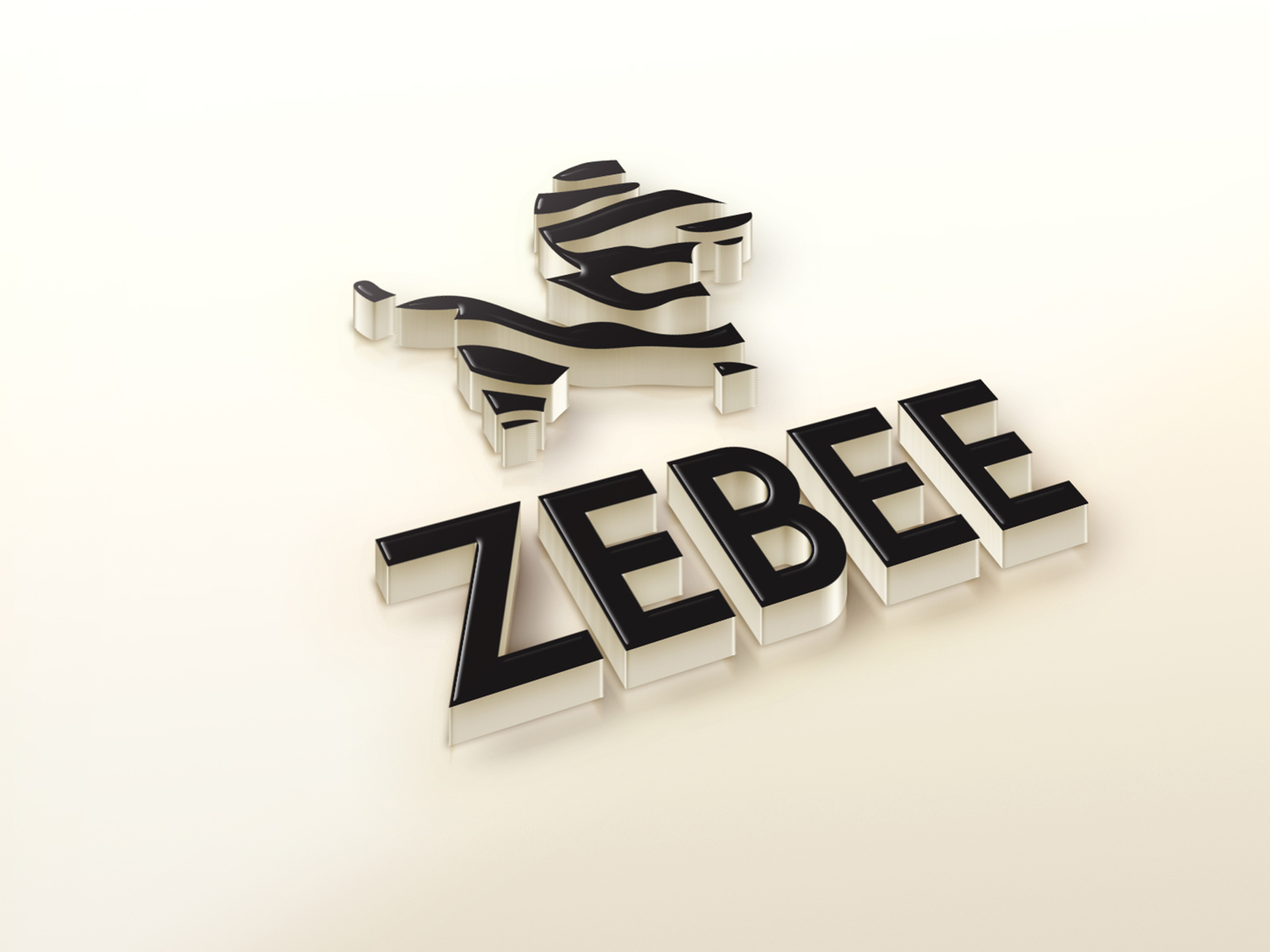 Thiết kế logo thương hiệu trà sữa Zebee tại Hà Nội, Hải Phòng