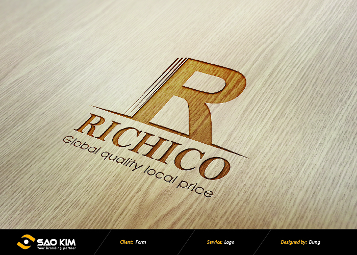 Thiết kế logo, đặt tên thương hiệu Richico tại Đà Nẵng