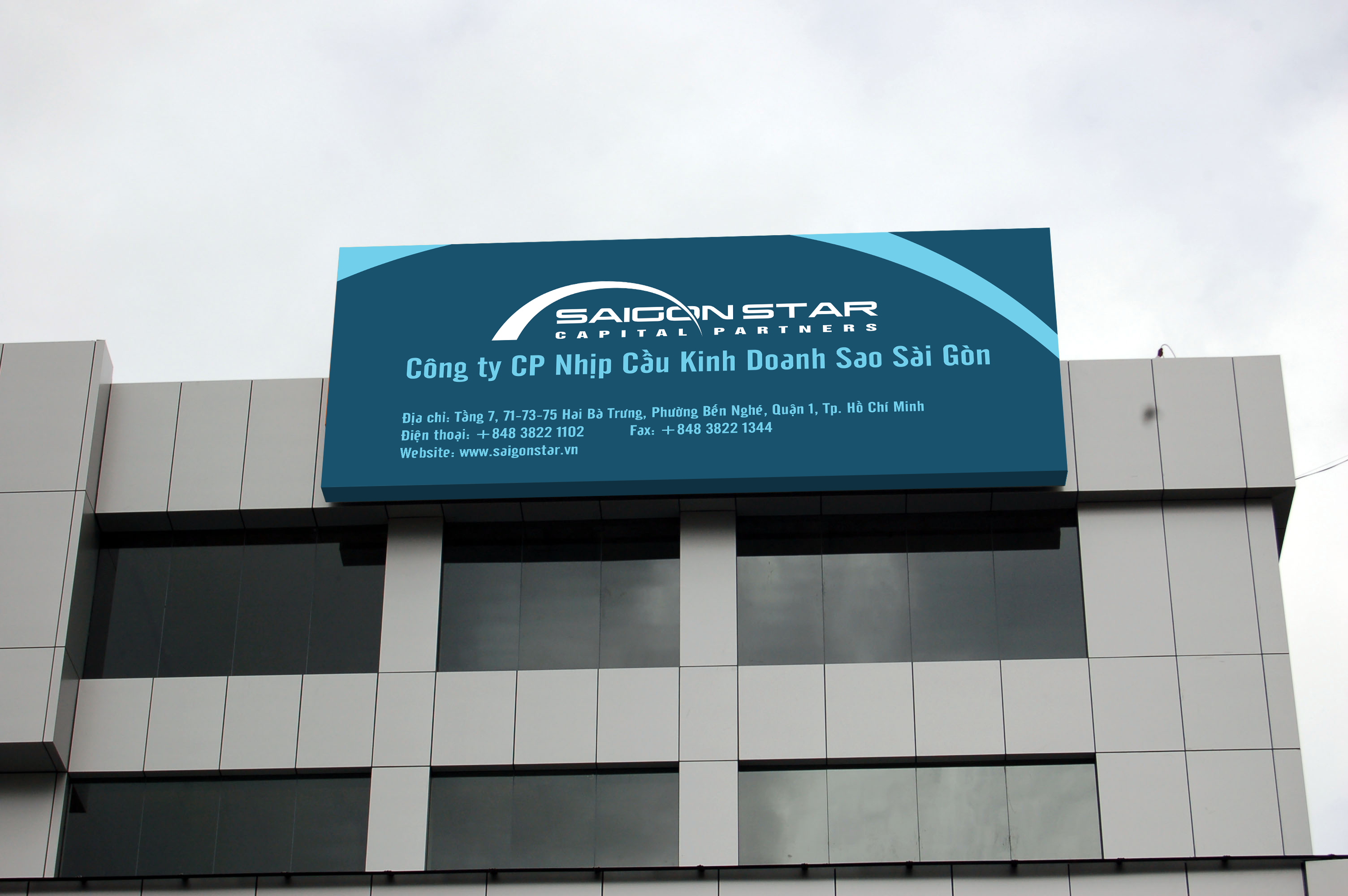 Thiết kế nhận diện thương hiệu SAIGON STAR tại TP HCM
