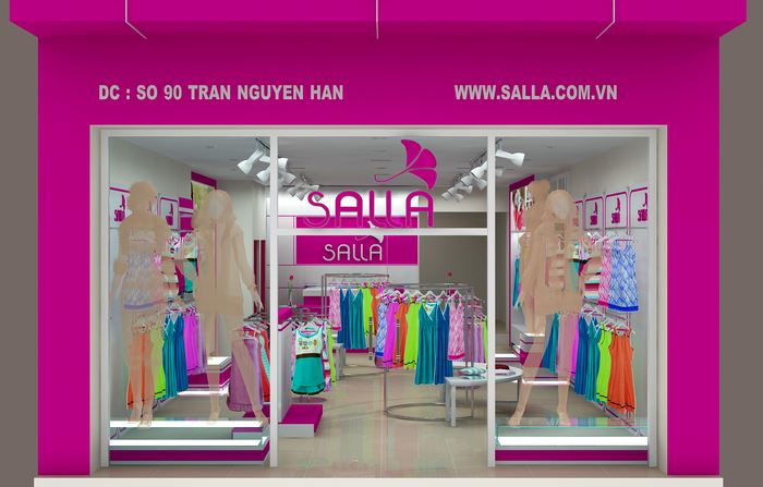 Thiết kế thương hiệu thời trang mặc nhà SALLA tại Hà Nội, Hải Dương, Hải Phòng, TP HCM