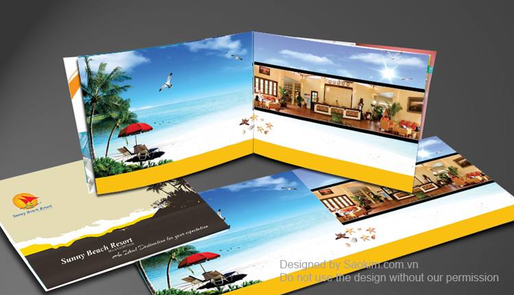 Thiết kế thương hiệu cho resort 4* tại Mũi Né tại Bình Thuận, TP HCM