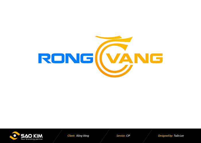 Thiết kế logo nhận diện thương hiệu Taxi Rồng Vàng tại Hải Dương