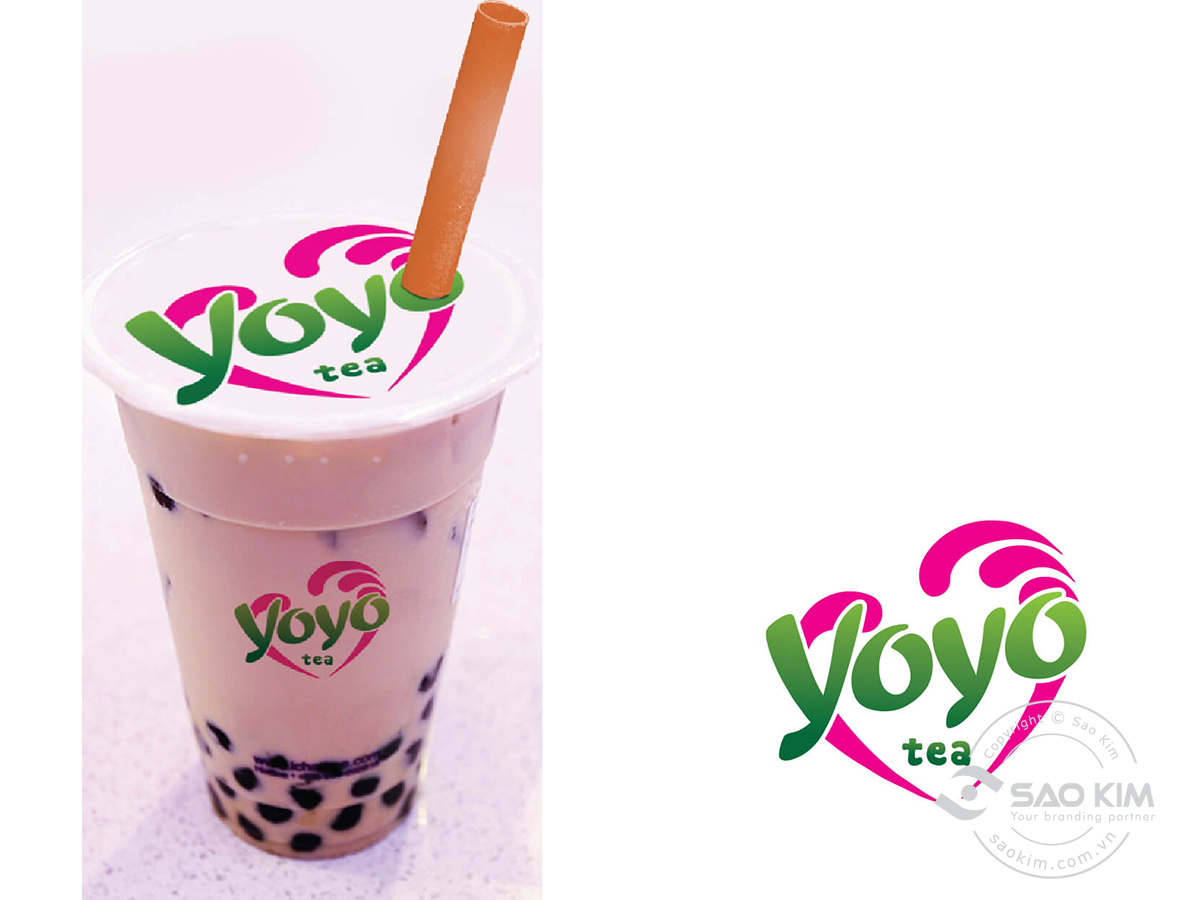 Thiết kế logo sữa Yoyo tại TP HCM