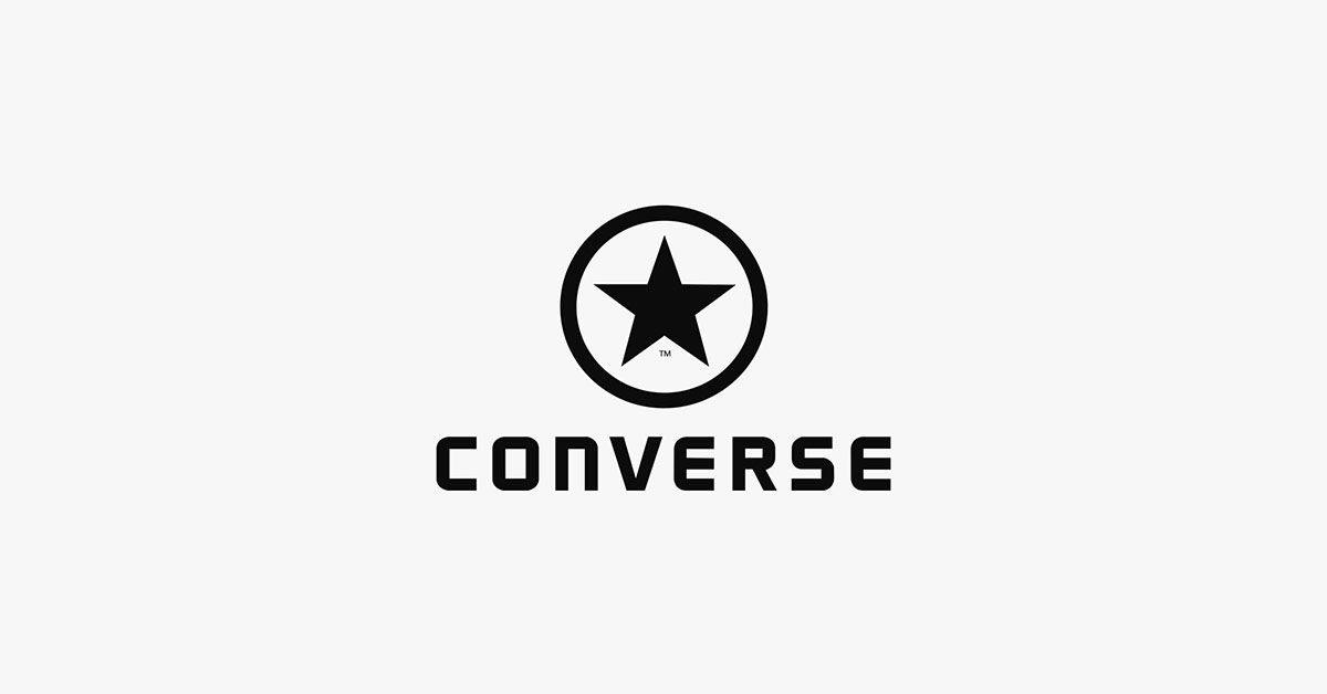 Mẫu thiết kế logo thương hiệu giầy nổi tiếng thế giới - 6 - Converse