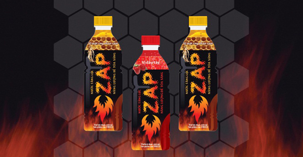 Dự án thiết kế thương hiệu cho nhãn nước tăng lực ZAP