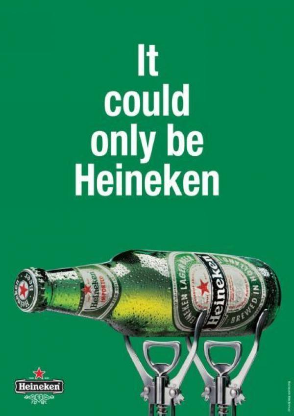 Slogan chỉ có thể là Heineken