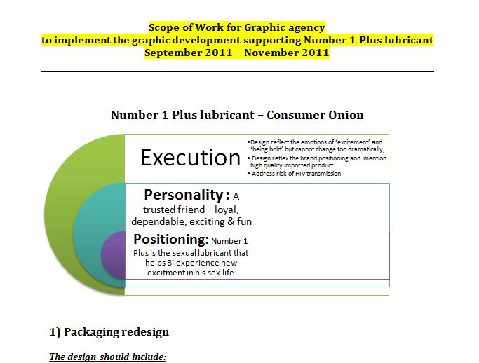 Bản định hướng sáng tạo cho thiết kế bao bì nhãn mác