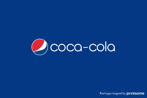 Logo Cocacola và Logo Pepsi