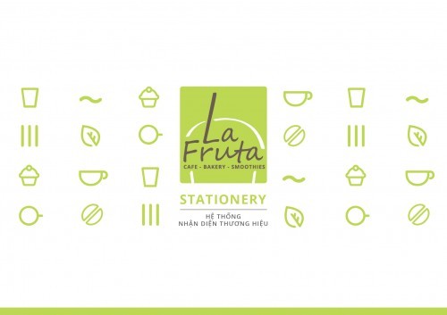 thiết kế logo đồ uống la-fruta