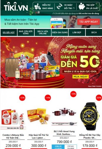 web tết