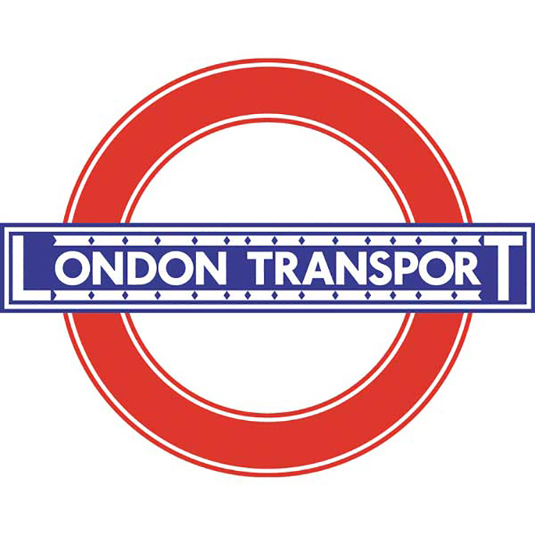 Mẫu thiết kế London Underground năm 1934.