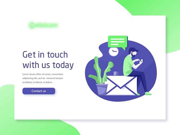 Thiết kế trang liên hệ cho website đẹp và hoàn hảo.