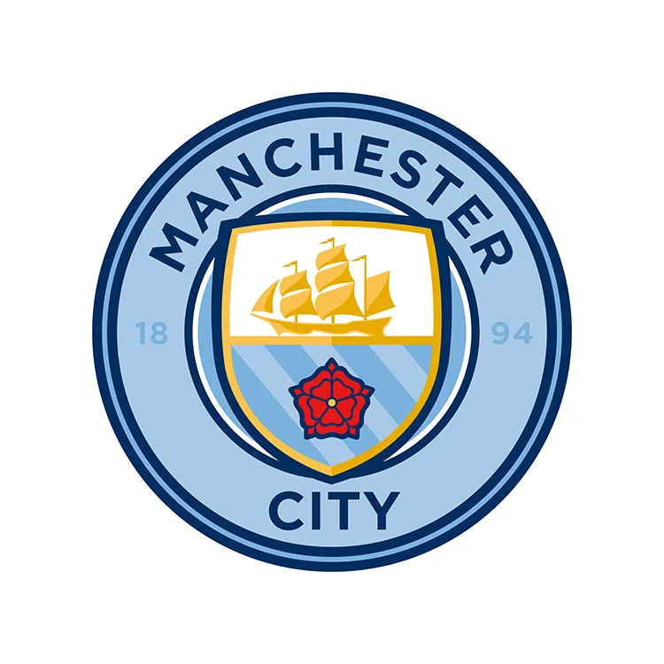 Logo của Manchester City. 
