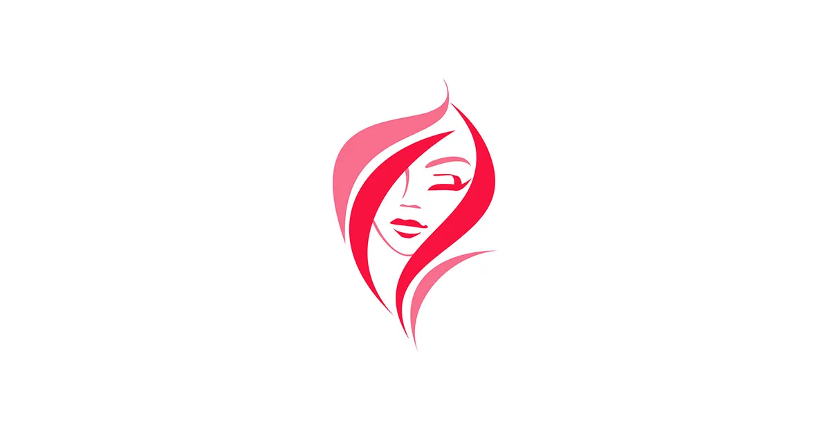 Mẫu thiết kế logo cô gái thời trang xinh đẹp - 5