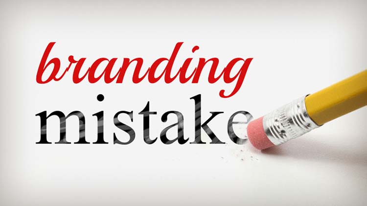 Những sai lầm thường gặp cần phải tránh trong xây dựng thương hiệu.