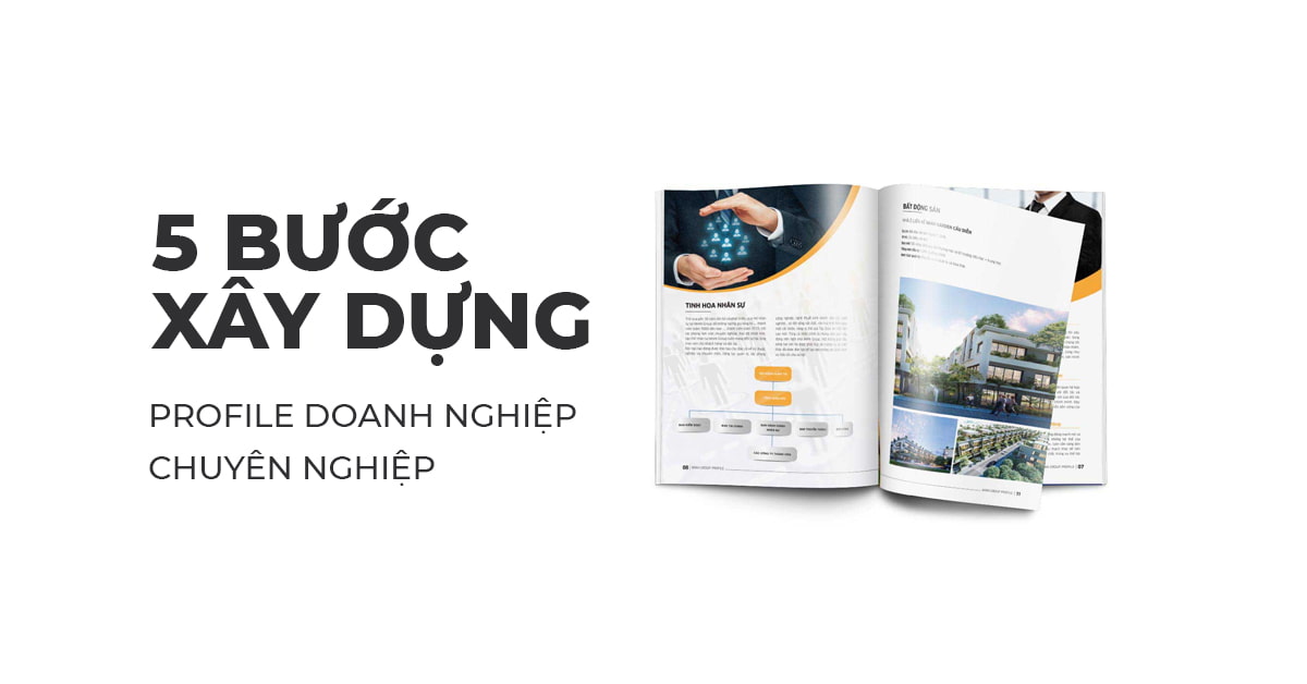 5 Bước Xây dựng một Profile doanh nghiệp Chuyên nghiệp | Sao Kim Branding